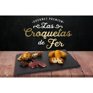 Croquetas Jamón, Pollo y...