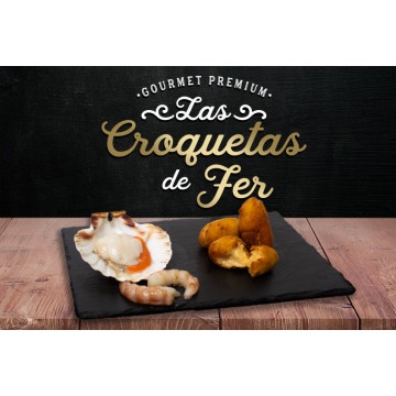Croquetas Vieiras Con Gambas